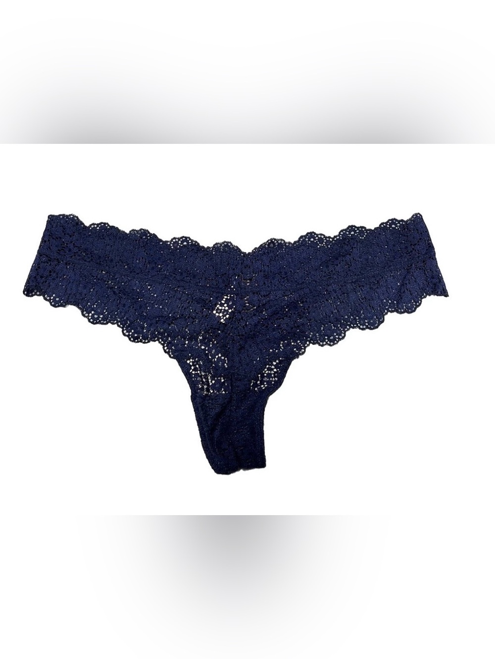 Victoria’s Secret Very Sexy Lace Thong Blue Women’s Size XL NWT